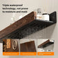 Walnut bathroom toilet shelf no punch toilet sink restroom wall storage towel racks