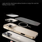 Luxury Large Frame Glass Lens Protect New Phone Case for iPhone 17 Air 16 15 14 13 Pro Max 17 Pro Magsafe Magnetic PC Hard Cover