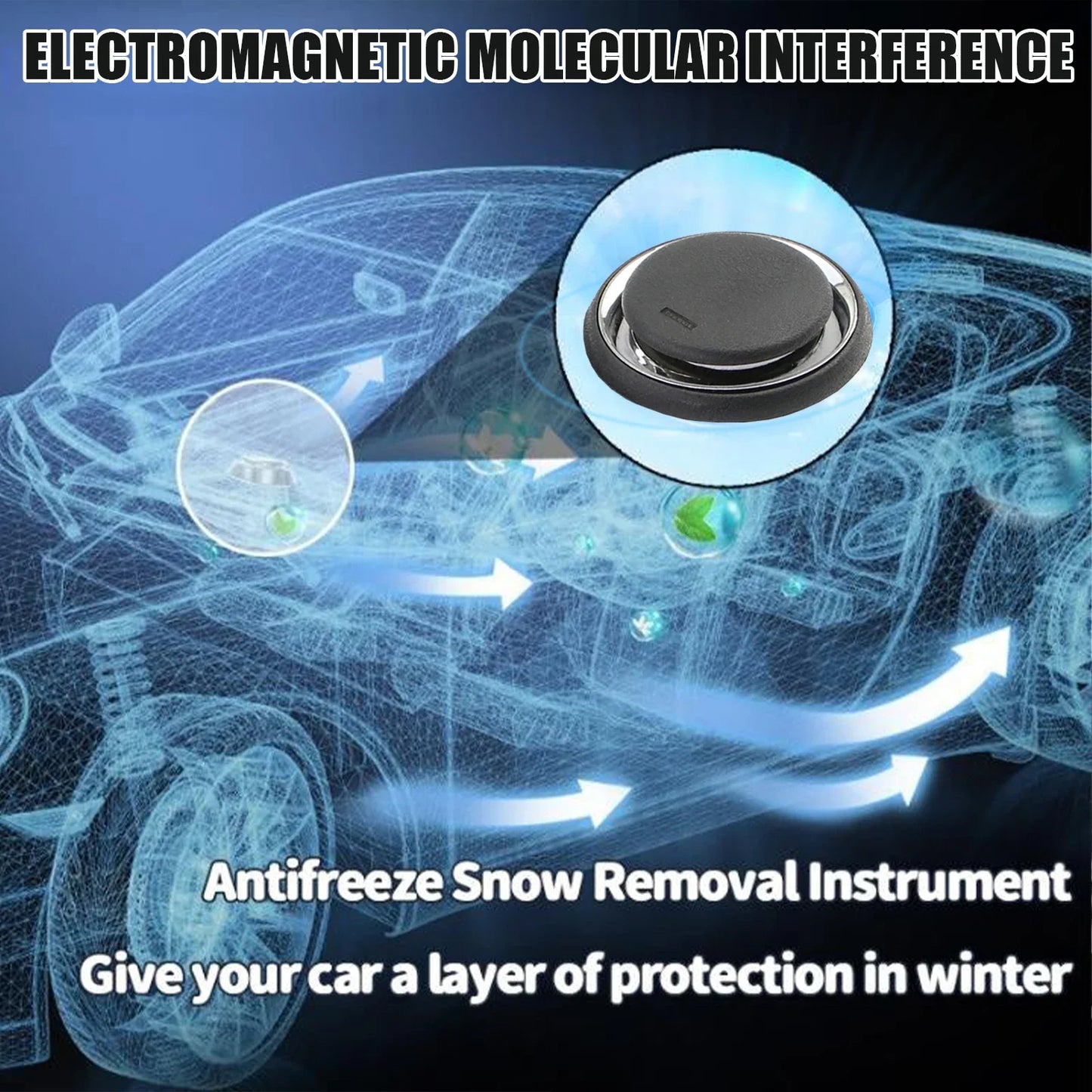 Interference Antifreeze Device Car Window Glass Winter Anti Ice and Snow Coverage Interference Antifreeze and Snow Protection