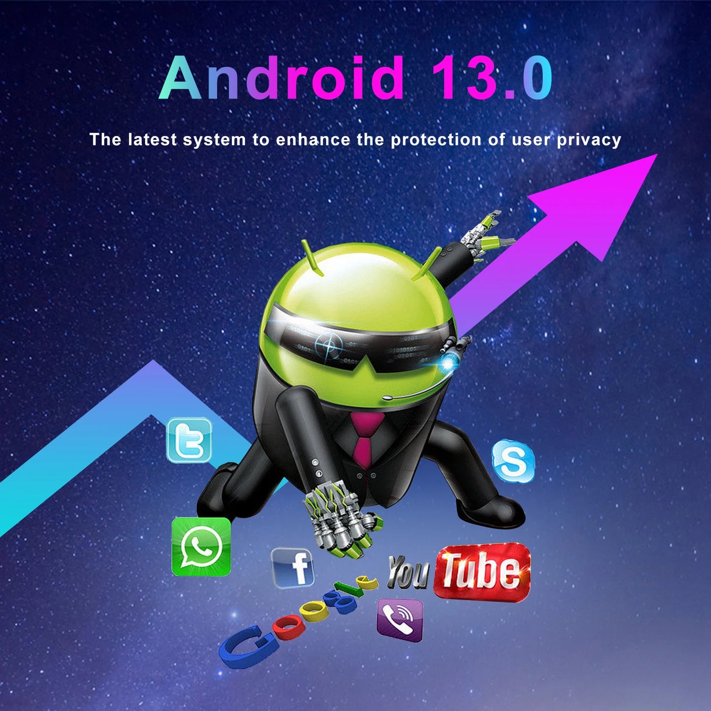 Android 13 8K Ultra HD Smart TV Box Wifi6 Fast Stable Transmission Media Player 4GB64GB Large Memory Netflix Youtube ATV MAXA13