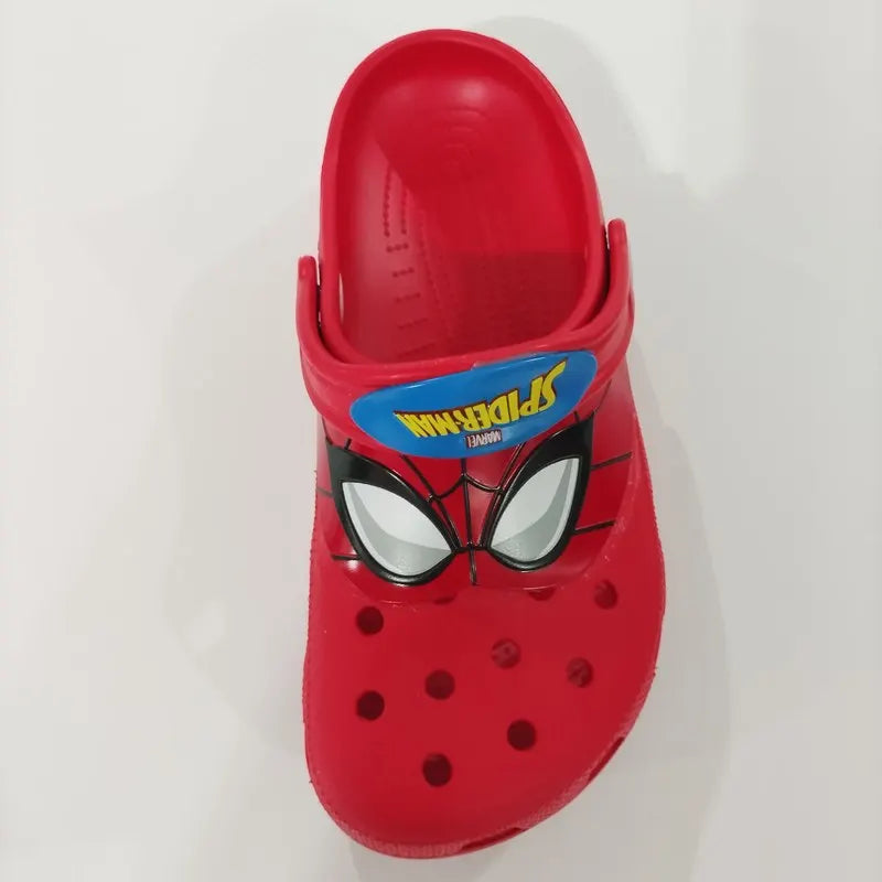 Cartoon Anime Spiderman Children Slippers Kids Non Slip Beach Sandals Home Leisure Cute Eva Shoes Closed Toe Slip On Clogs Gift