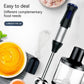 4 in 1 1000W Electric Hand Blender,stainless steel blade hand blender, meat and vegetable immersion, egg juicer set