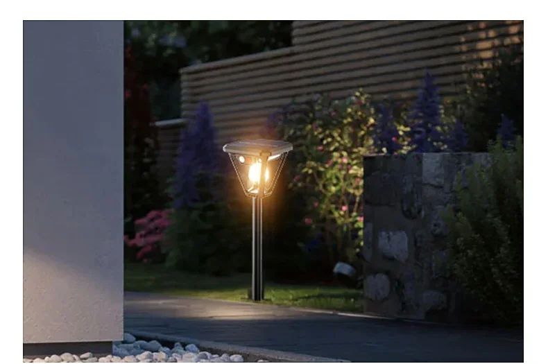 Solar Motion Sensor Light Outdoor LED Waterproof Lawn Street Garden Villa Porch Wall Mounted and Plug-in Dual-Purpose Camping