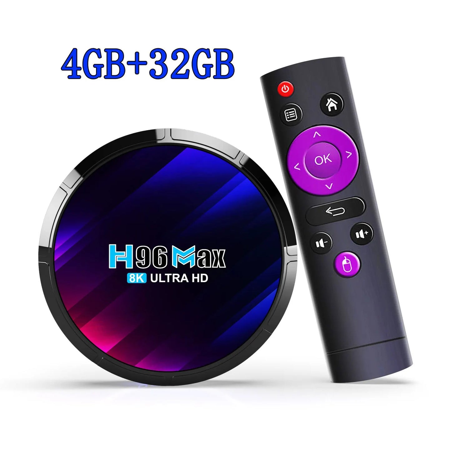 Android TV Box H96MAX RK3528 Android Box Support 2.4G/5.8G WiFi6 BT5.0 4K Video Set Top TV Box Decode And Play 8K 24Fps