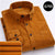 Plus Size 6XL 2025 Autumn/Winter Warm Quality 100% Cotton Corduroy Long Sleeved Button Collar Casual Shirts For Men Comfortable