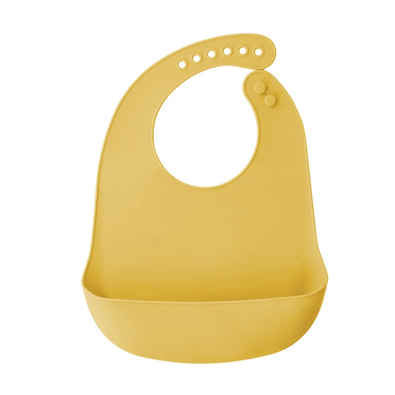 Silicone Waterproof Bibs Burping Cloth Feeding Things Apron Items Bib Product Stuff for Newborn Baby Eating Babies Everything