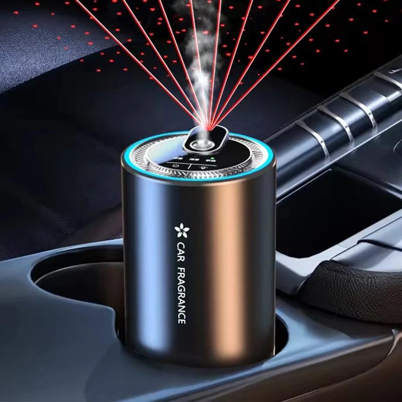 Car Diffusers For Essential Oils Aromatherapy Diffuser 50ML Fragrance Diffuser Waterless Auto Off Scent Machine For Room Car