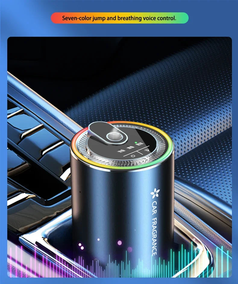 Car Diffusers For Essential Oils Aromatherapy Diffuser 50ML Fragrance Diffuser Waterless Auto Off Scent Machine For Room Car