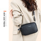 100% Genuine Leather Women Shoulder Bag 2025 New High Quality Cowhide Female Crossbody Bags Wide Shoulder Strap Girls Handbag