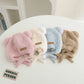 Baby Bear Ear Protection Hat Winter Plush Earmuffs Cap 1-3Year Boys Girls Toddler Warm Headgear Bonnet Solid Velvet Kids Beanies