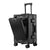 KO-KU New Front Opening Travel Suitcases 20/24/26/28 inch carrier Aluminum Frame Large Capacity Luggage USB Charging TSA Lock