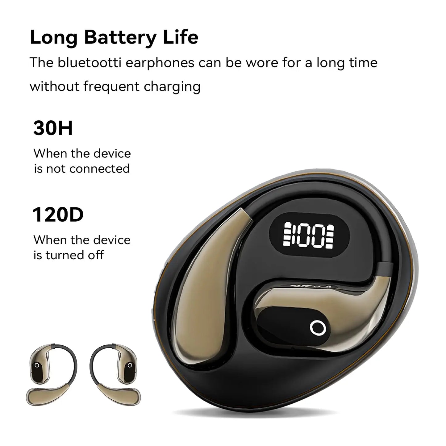 Ai Translators Earphone 144 Languages  Wireless Bluetooth 5.4 Smart Voice Real time Translator Headphones For Travel Business