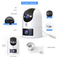JOOAN 4K 6MP HD  PTZ Camera Outdoor Dual Lens Dual Screen AI Tracking 5G WIFI IP Camera Security CCTV Video Surveillance Cameras