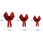New 30/50/75cm Christmas Giant Bow Large Handmade Bow Knot Kit Party Background Multi-scene Christmas DIY Decor Festivity Decor