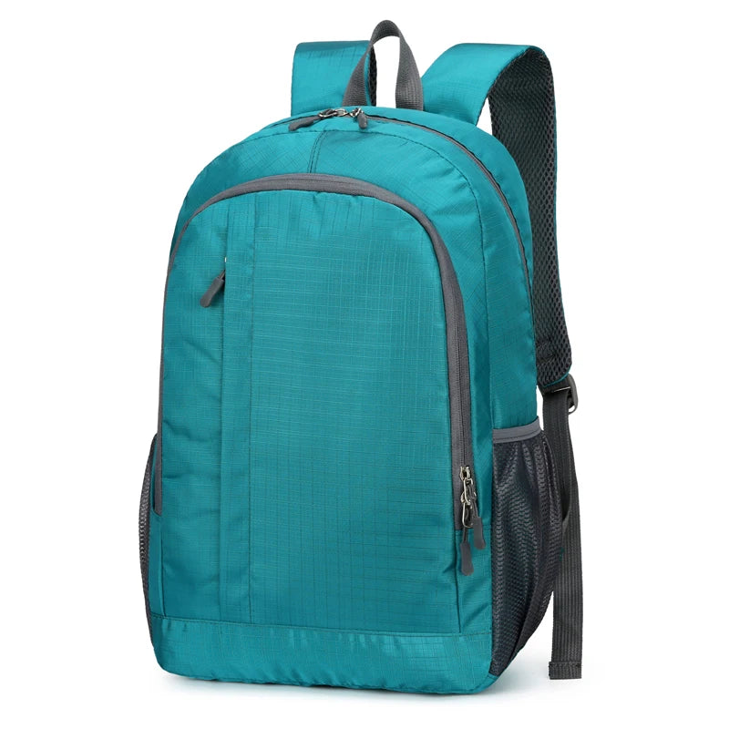 Lightweight storage backpack, outdoor sports backpack, foldable backpack, men's and women's leisure travel backpack