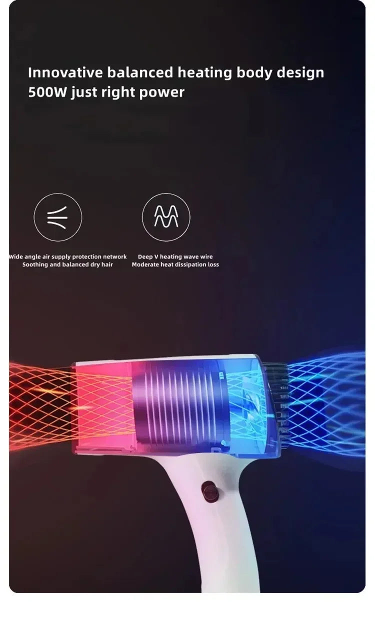 220V Portable Wireless Hair Dryer Rechargeable Blow Dryer Travel Fast Dry Hair Lithium Battery Strong Wind Art Joint Examination