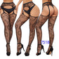 Women Sexy Suspender Stockings Open Crotch Pantyhose Fishnet Tights Hot Fashion Night Party Mesh Net Leggings Garters Hosiery