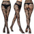 Sexy Mesh Stockings Print Patterns Flower Heart Skull Nylon Push Up  Slim Women Fishnet Tights Y2k Party Club Gothic Pantyhose