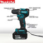 100%Original Makita DDF487 Cordless Driver Drill Brushless Electric Impact Screwdriver Rechargeable Power Tool 18V With battery