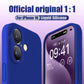 New 17 Series Official Silicone Soft Case for iPhone 17 Air 16 15 14 13 12 11 Pro Max Plus Solid Color Protect Shockproof Cover