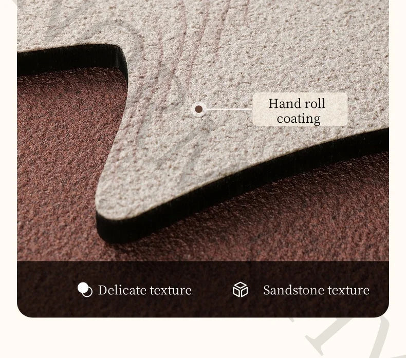 Light Luxury Entrance Decoration Mural Light Abstract Sandstone Texture Hanging Painting Atmospheric 2025 New High-End Corridor