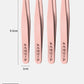 Ouriner Eyebrow Tweezers Set 4 Pcs Stainless Steel Eyebrow Forceps Professional Beauty Tool Set For Facial Hair Inward Growing