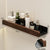 Walnut bathroom toilet shelf no punch toilet sink restroom wall storage towel racks