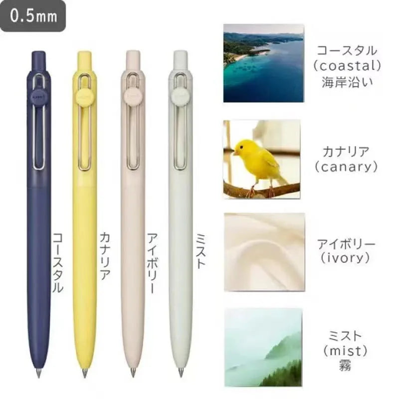 Japan Uni/Mitsubishi Uniball ZENTO series Gel Pen,Small Core 2nd 0.38/0.5mm Business Office Signing stylo back to school station