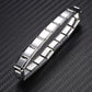 9mm Stainless Steel Bracelet Unisex | Silver Adjustable Chain for Women | Party & Daily Wear Trendy Jewelry Gift