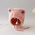 Winter Baby Plush Ear Protection Hat Cute Cherry Toddler Headgear Bonnet Thick Warm Kids Earmuffs Cap 8-36Month Children Beanies