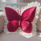 Princess Butterfly Office Pillow Ruffle Lace Living Room Bedroom Sofa Cushion Room Decor Plush Pillow Car Seat Companion Pillows