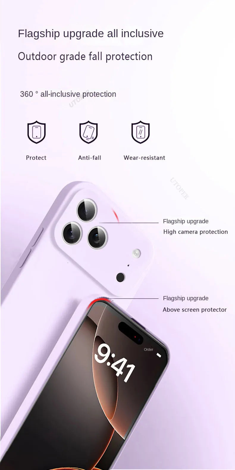 New 17 Series Official Silicone Soft Case for iPhone 17 Air 16 15 14 13 12 11 Pro Max Plus Solid Color Protect Shockproof Cover