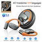 AI Translation Earbuds Real Time Headphones for Women Intelligent Meeting Earphones Wireless Bluetooth Portable Business Travel