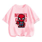 Superhero Iron Man Tshirt Kids 3 -14 Years Old Boys Clothes Top Tees The Avengers Baby Clothes Girls  T-shirts Teen Clothes