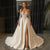2025 Elegant A Line Women's Wedding Dresses Lace Sweetheart Customized Bride Gowns Long Sleeve Side Slit Vestidos De Novia Boda