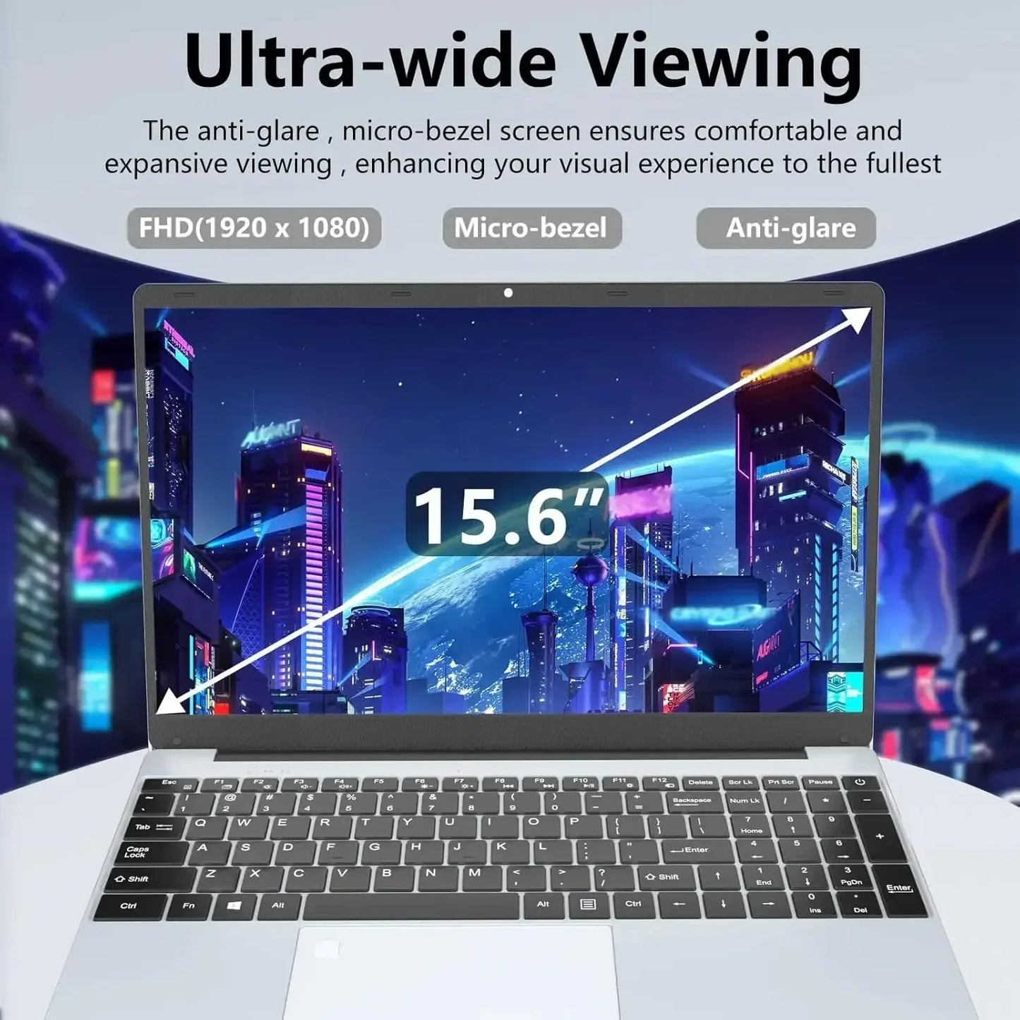 2025 New Original 15.6-inch Laptop Intel Core i7- 8500Y Laptop Windows 11 Pro 16GB DDR4 1TB SSD Gaming Office Learning Computer