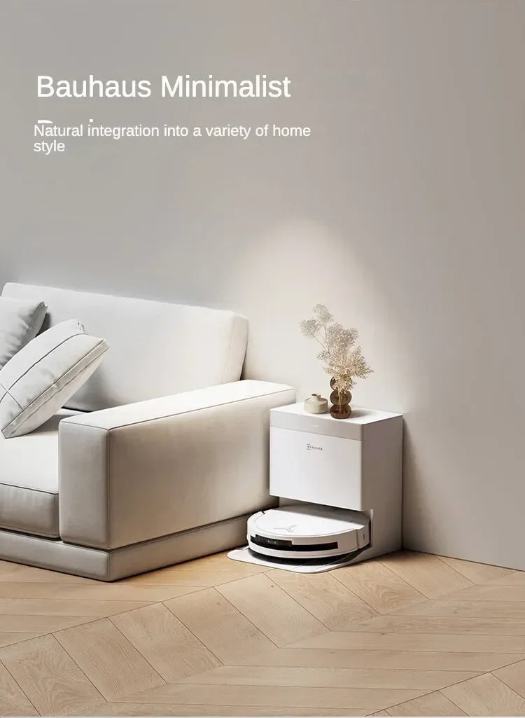 Original Ecovacs Deebot T50 PRO Vacuum Cleaner Robot Chinese Version 15800Pa Hair Zero-tangle Stepless 70°C Hot Water