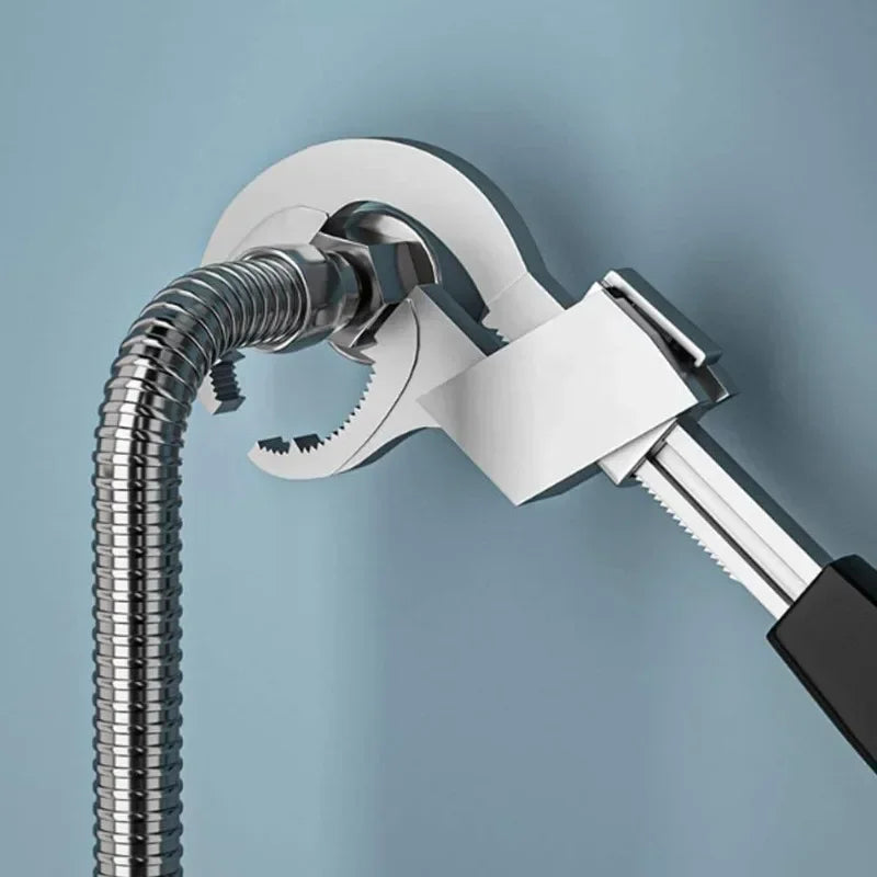 Home  Universal Adjustable Spanner Set Bathroom Sink Plumbing Wrench Hand Installation Tool Multipurpose Bicycle Home Repair