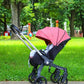 Baby Stroller, Multifunctional Stroller Foldable with Car Seat Baby Car Carriage Portable Baby Stroller 3in1