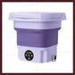 8L Portable Folding Washing Machine Compact Travel Clothes Socks Underwear Cleaner Washer for Home Camping Camping Trips