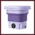 8L Portable Folding Washing Machine Compact Travel Clothes Socks Underwear Cleaner Washer for Home Camping Camping Trips