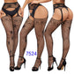 Women Sexy Suspender Stockings Open Crotch Pantyhose Fishnet Tights Hot Fashion Night Party Mesh Net Leggings Garters Hosiery