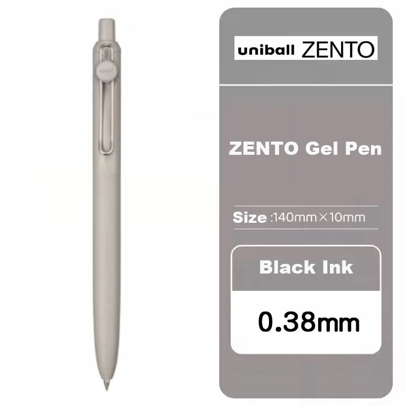 Japan Uni/Mitsubishi Uniball ZENTO series Gel Pen,Small Core 2nd 0.38/0.5mm Business Office Signing stylo back to school station