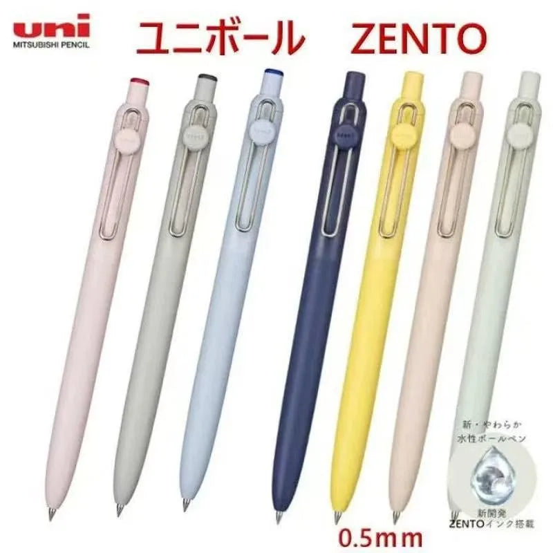 Japan Uni/Mitsubishi Uniball ZENTO series Gel Pen,Small Core 2nd 0.38/0.5mm Business Office Signing stylo back to school station