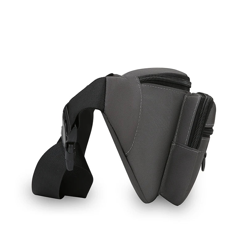 Waterproof Men's Waist Pack Fanny Pack with Adjustable Strap for Travel Sports Running - Quick-Access Outdoor Waist Bag