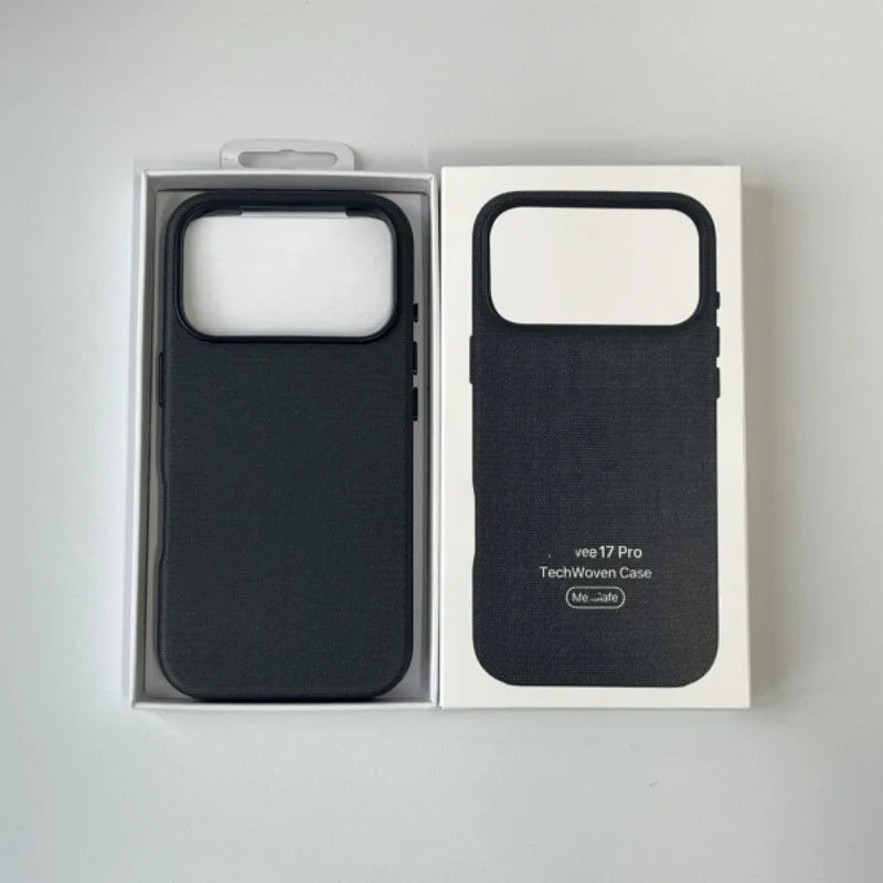 Tailored specifically for iPhone 17: featuring a finely woven case with soft weave texture and drop resistant design