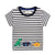 Jumping Meters 2-7T New Arrival Striped Cars Baby Girls Tees Cotton Summer Toddler Clothes Kids Tops Children's Tshirts