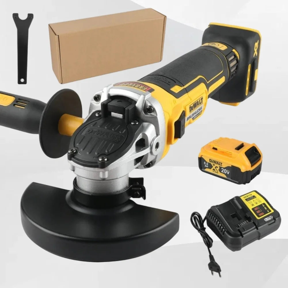 2025 DEWALT DCG405NT 125mm Brushless Flat Head Angle Grinder, Bare Machine Tool, Cutting Machine, Polishing Machine