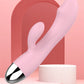 Dual-Headed Multi-Speed G-Spot Vibrator for Women, Body-Safe Silicone Clitoral and Vaginal Stimulator with Ergonomic Design