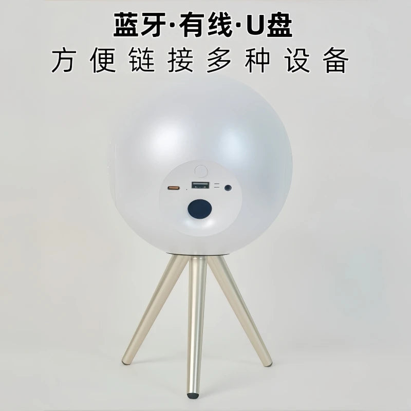 Venom Bluetooth Speaker,Magnetic Fluid Pickup Light,Decompression Creative Table,Men's And Women's Gift,High Soun